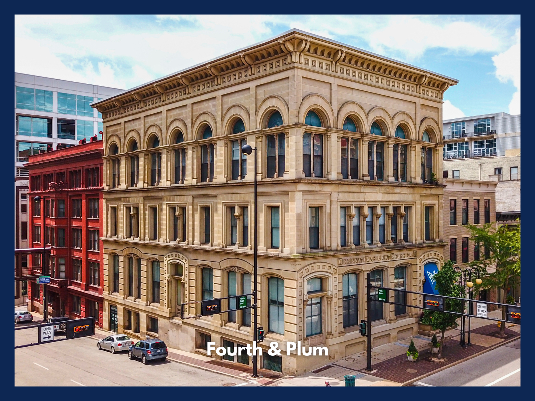 Exterior view of Fourth & Plum