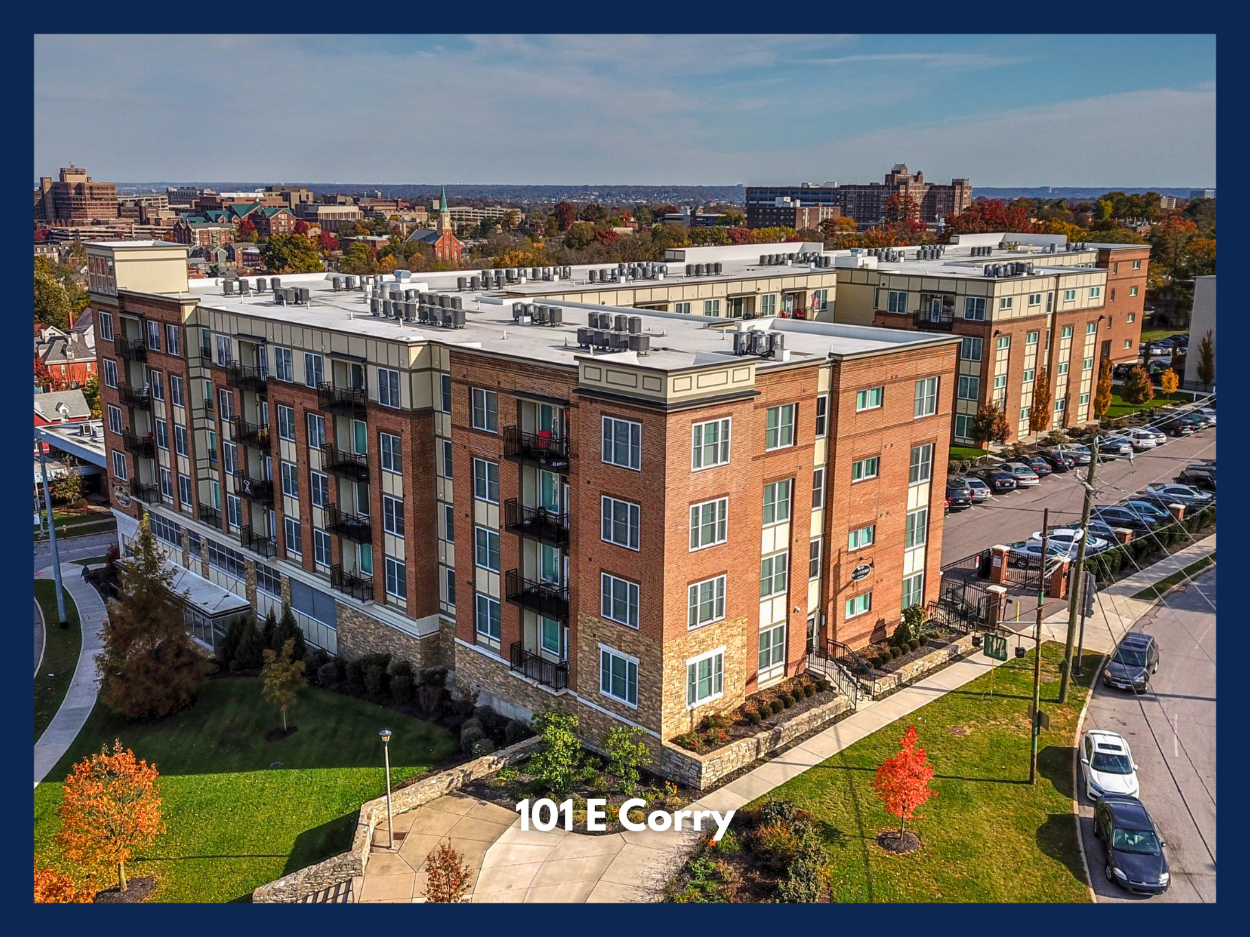 Exterior view of 101 E Corry
