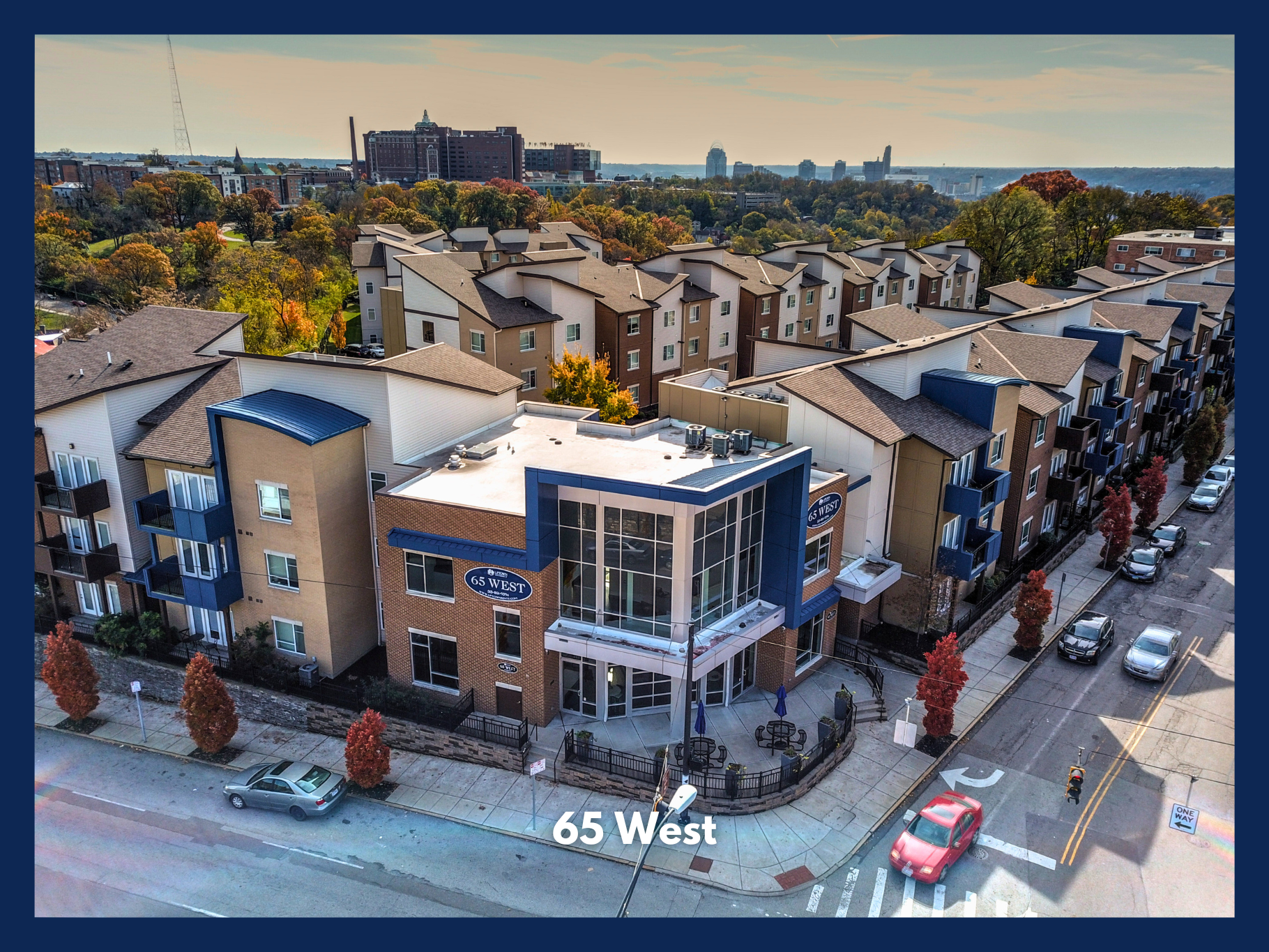 Exterior view of 65 West